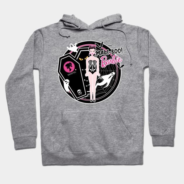 Mali-Boo Barbie Hoodie by David Hurd Designs